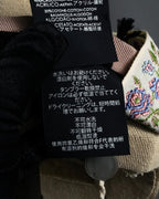 -MOOD Christmas Collections-
"GUCCI" Michele period delicate floral embroidered ribbon tie