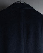 "VALENTINO GARAVANI UOMO" 80’s-90’s Cashmere blend tailored coat