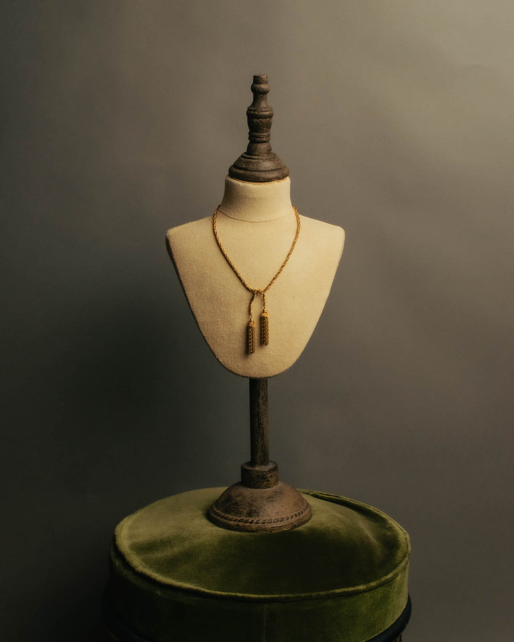 -SPECIAL- “Christian Dior“ 70’s-80’s Tassel rope chain necklace