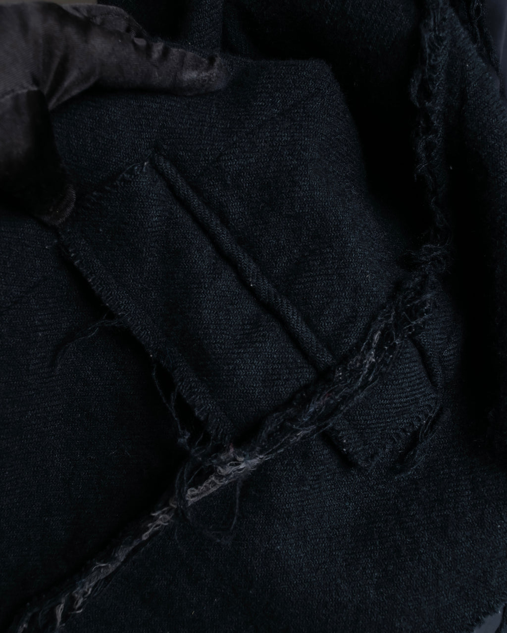 "tricot COMME des GARCONS" Fringe cut design tailored jacket