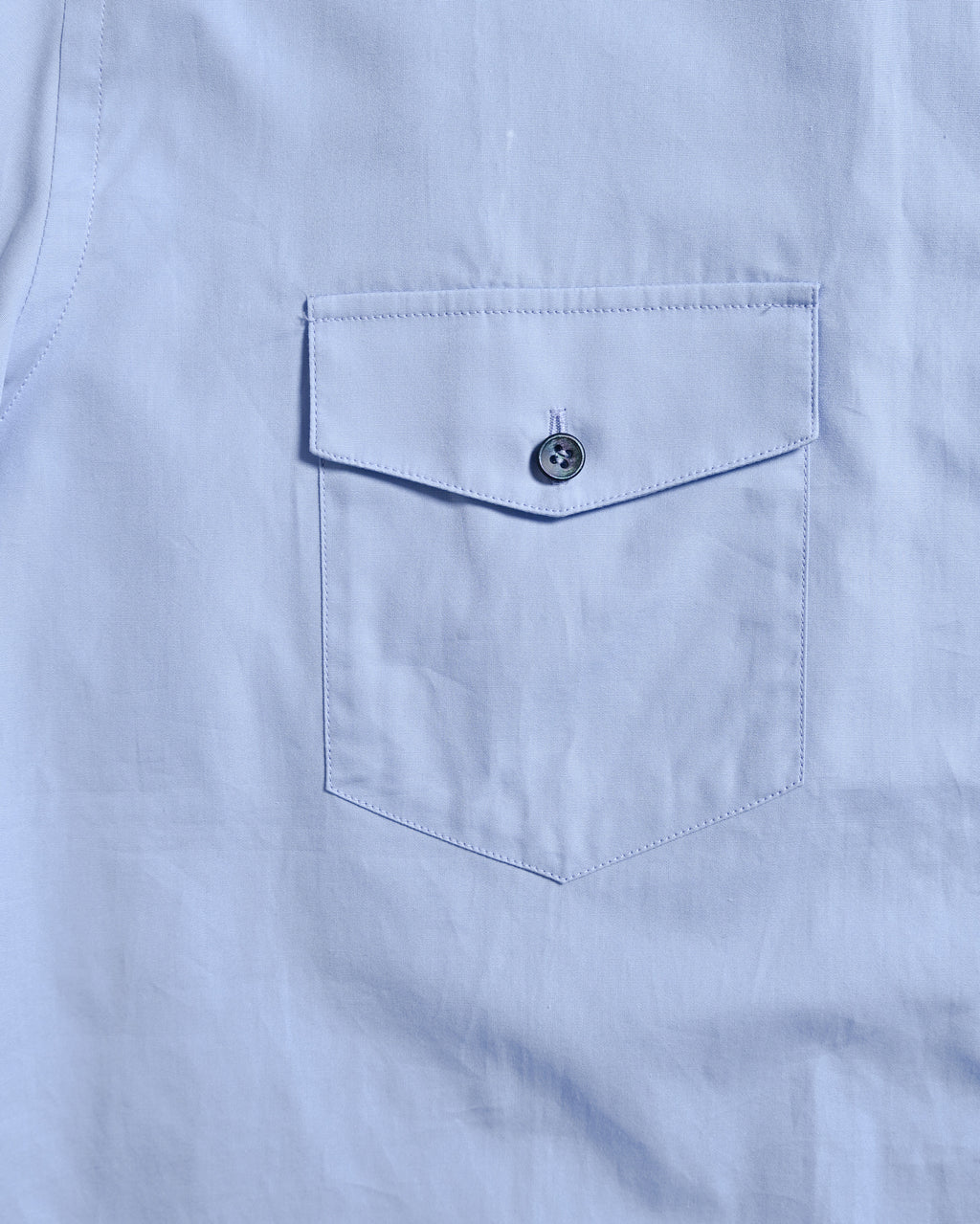 DOLCE & GABBANA (Gold)/ Oversized Design Short Sleeves Shirt Blue