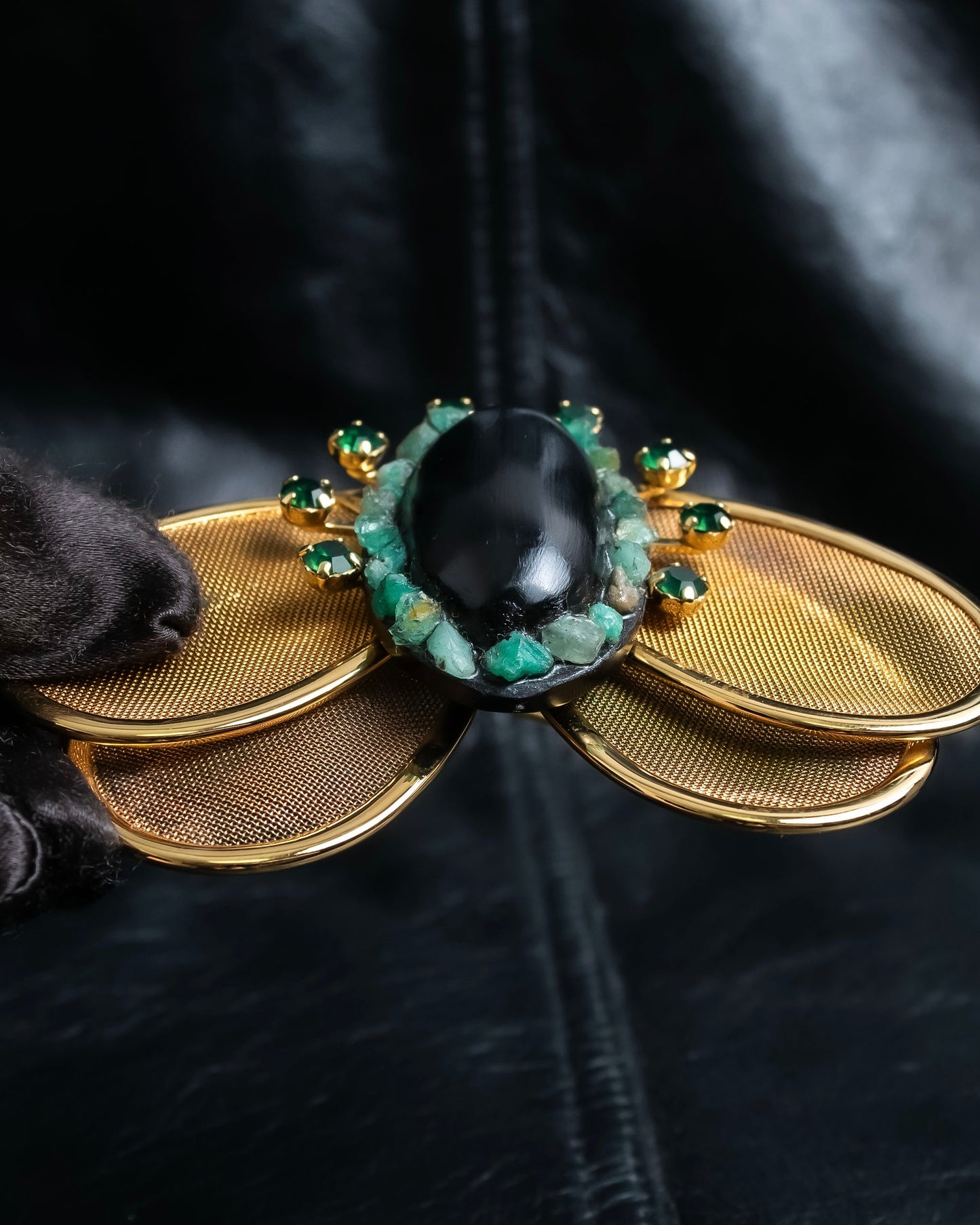 "MARNI" Bee motif jewelry brooch