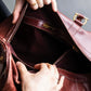 "Cartier" Horizontal design Bordeaux color boston bag