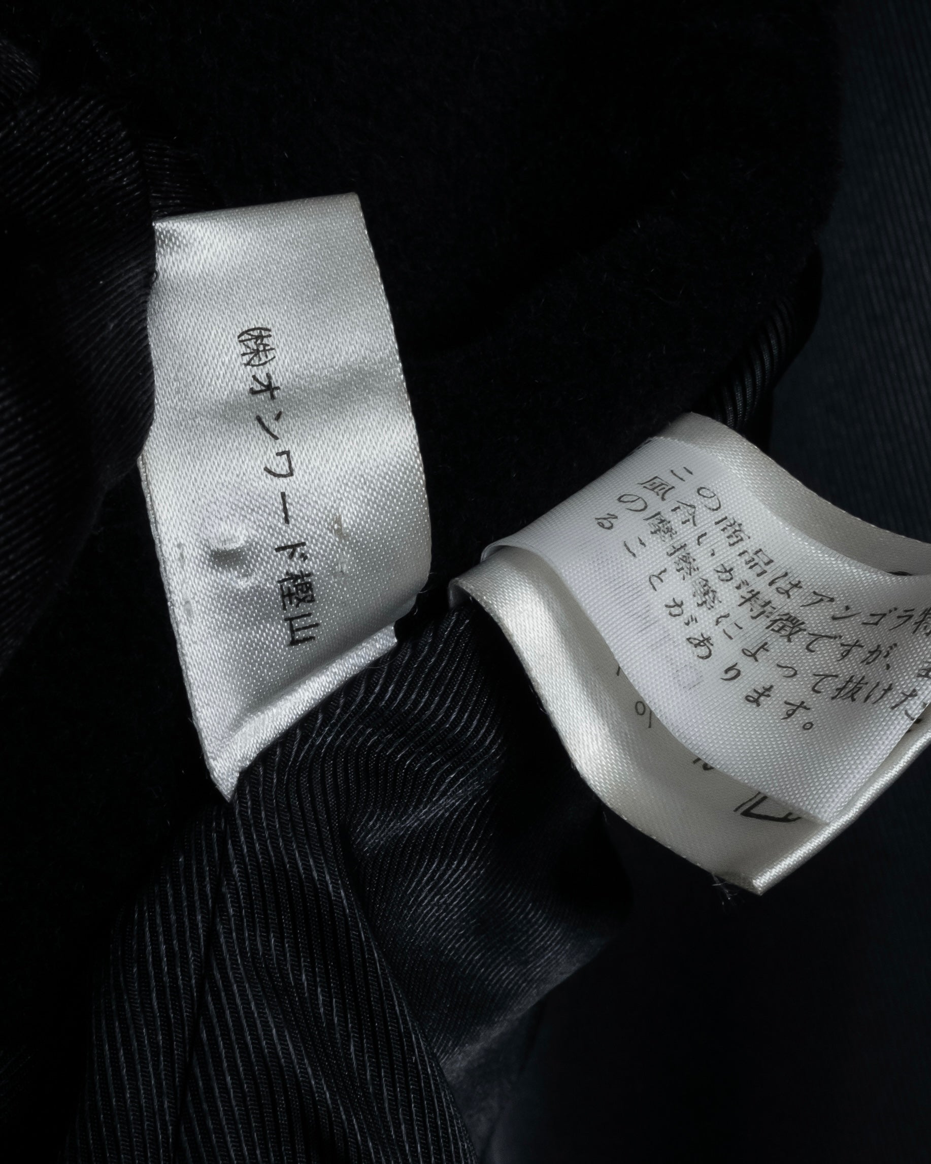 “SOPRANI DONNA” Tailored double-breasted long coat