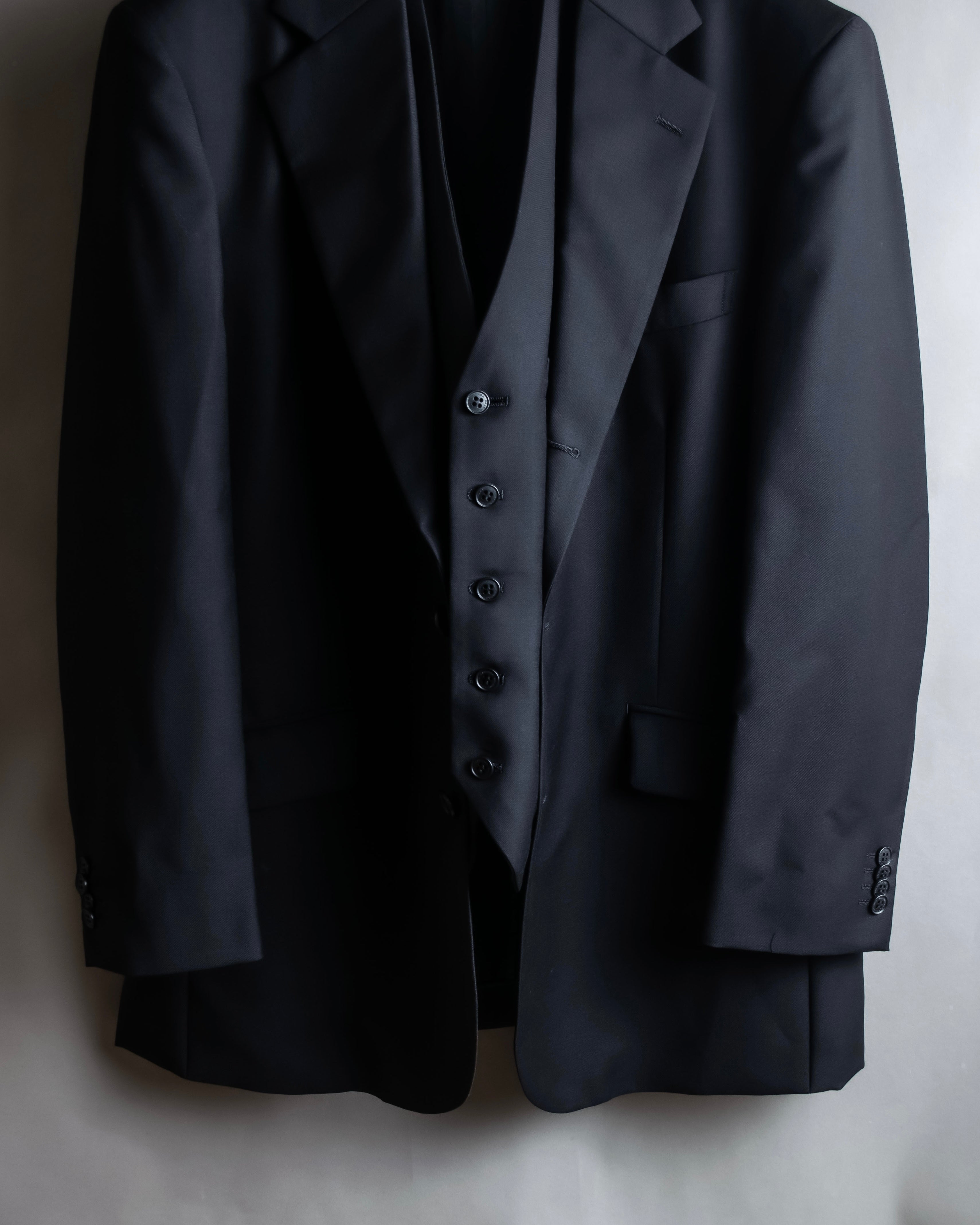 "BALENCIAGA" Taylor & Lodge tailoring wool three-piece set