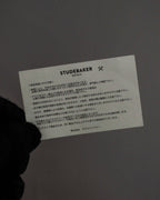 "STUDEBAKER" S-hook curved design gold brass bracelet