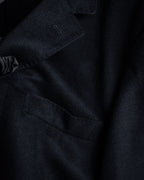 "PIERRE BALMAIN" Classic tailoring 100% cashmere chester coat