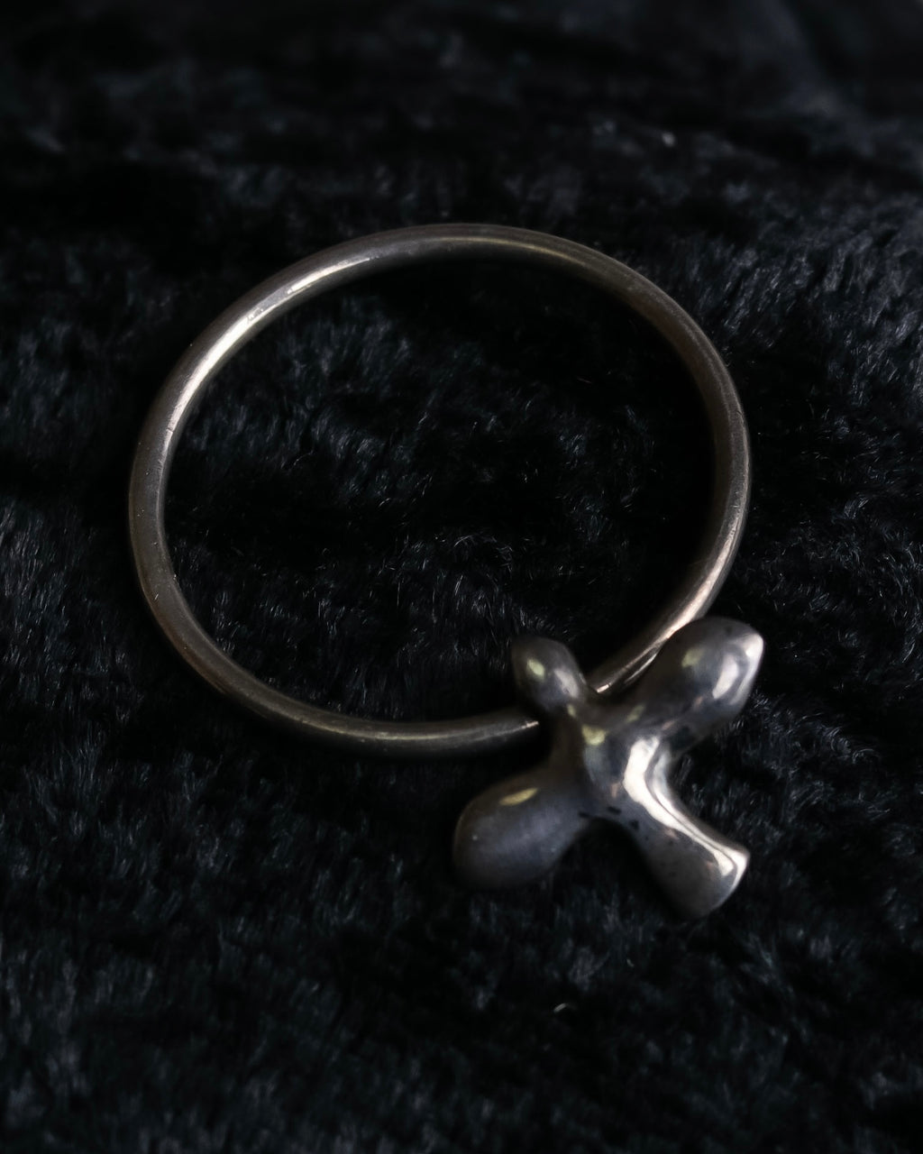 "Tiffany&Co" Bird's Claws motif silver ring