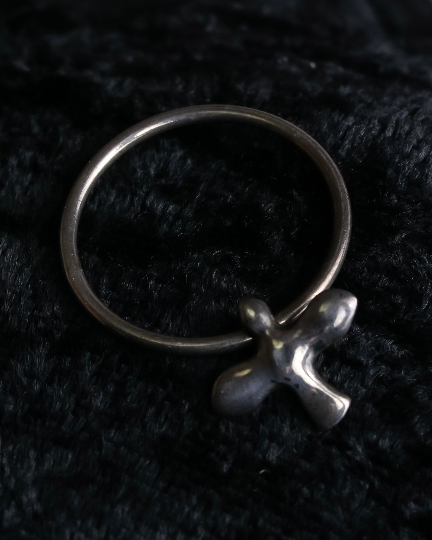 "Tiffany&Co" Bird's Claws motif silver ring