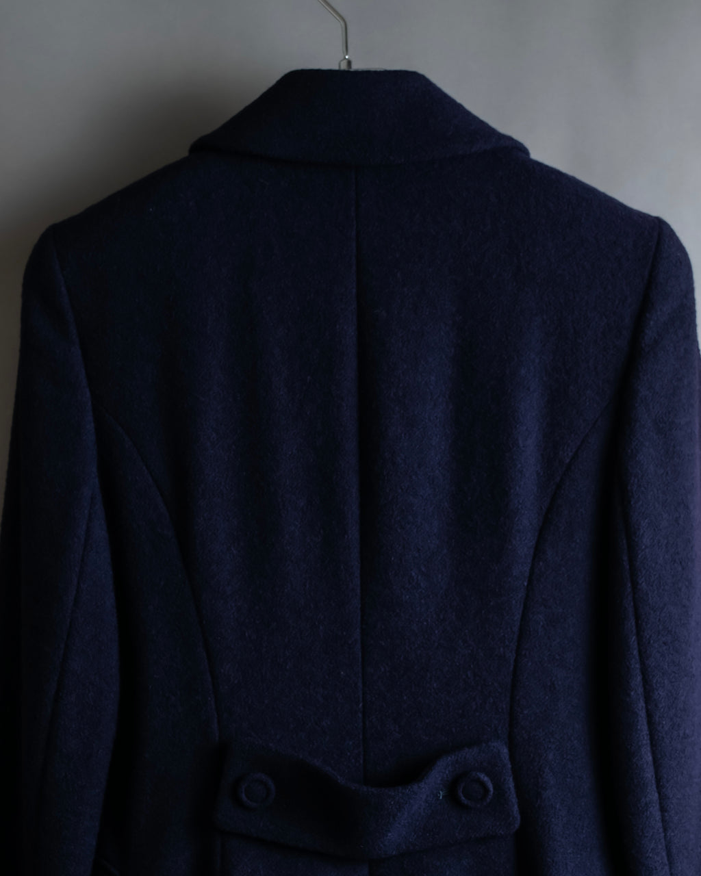 "BURBERRY"  Wool blend oversized double breasted soutien
coat