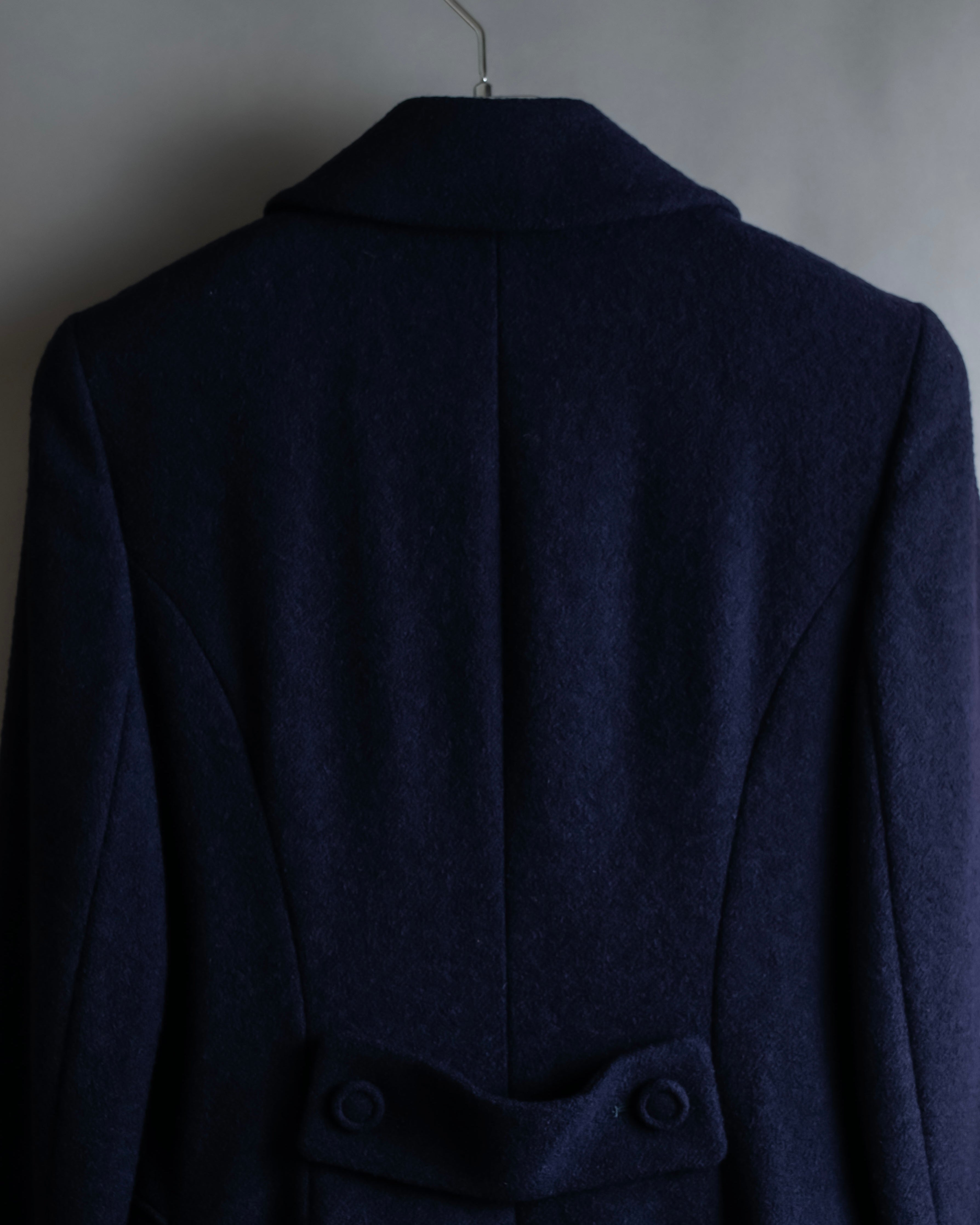 "BURBERRY"  Wool blend oversized double breasted soutien
coat