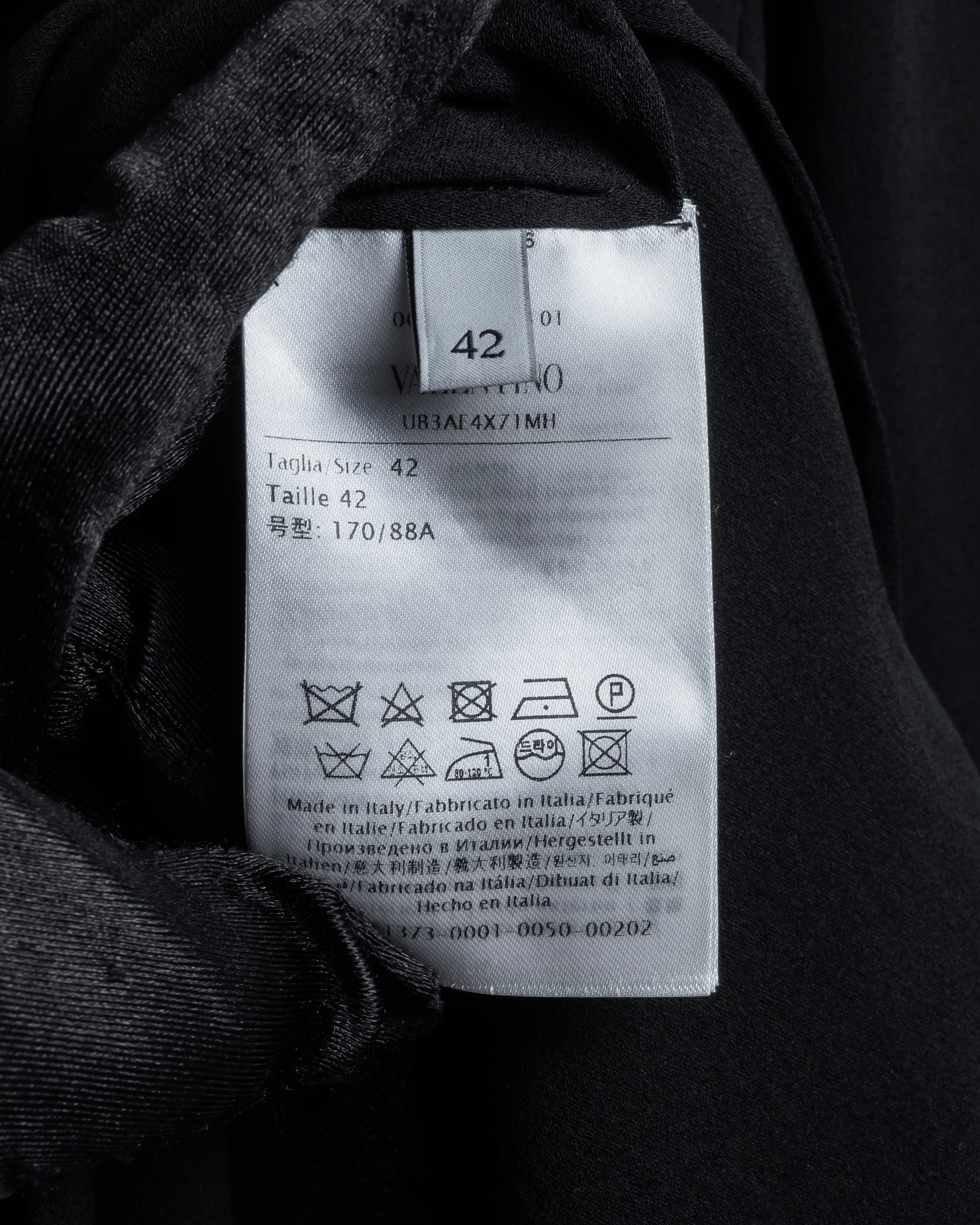 "VALENTINO" 2020-21 Gathered design bow tie skipper silk pullover