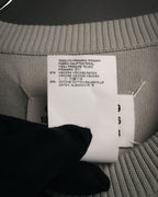 “Maison Margiela” 2015SS deconstructed cape knit top