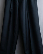 "Christian Dior" Mohair blend straight silhouette slacks