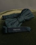 “GUCCI” 10’s Micro jacquard pre tied bow tie