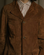 –SPECIAL– "Salvatore Ferragamo" 00’s reversible shearling sheep skin jacket