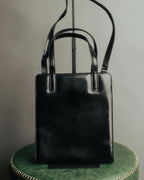 “Salvatore Ferragamo“ 1998-2003 Gancini patent leather handbag