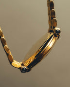 "Christian Dior" 80's-90's Gold plated wristwatch