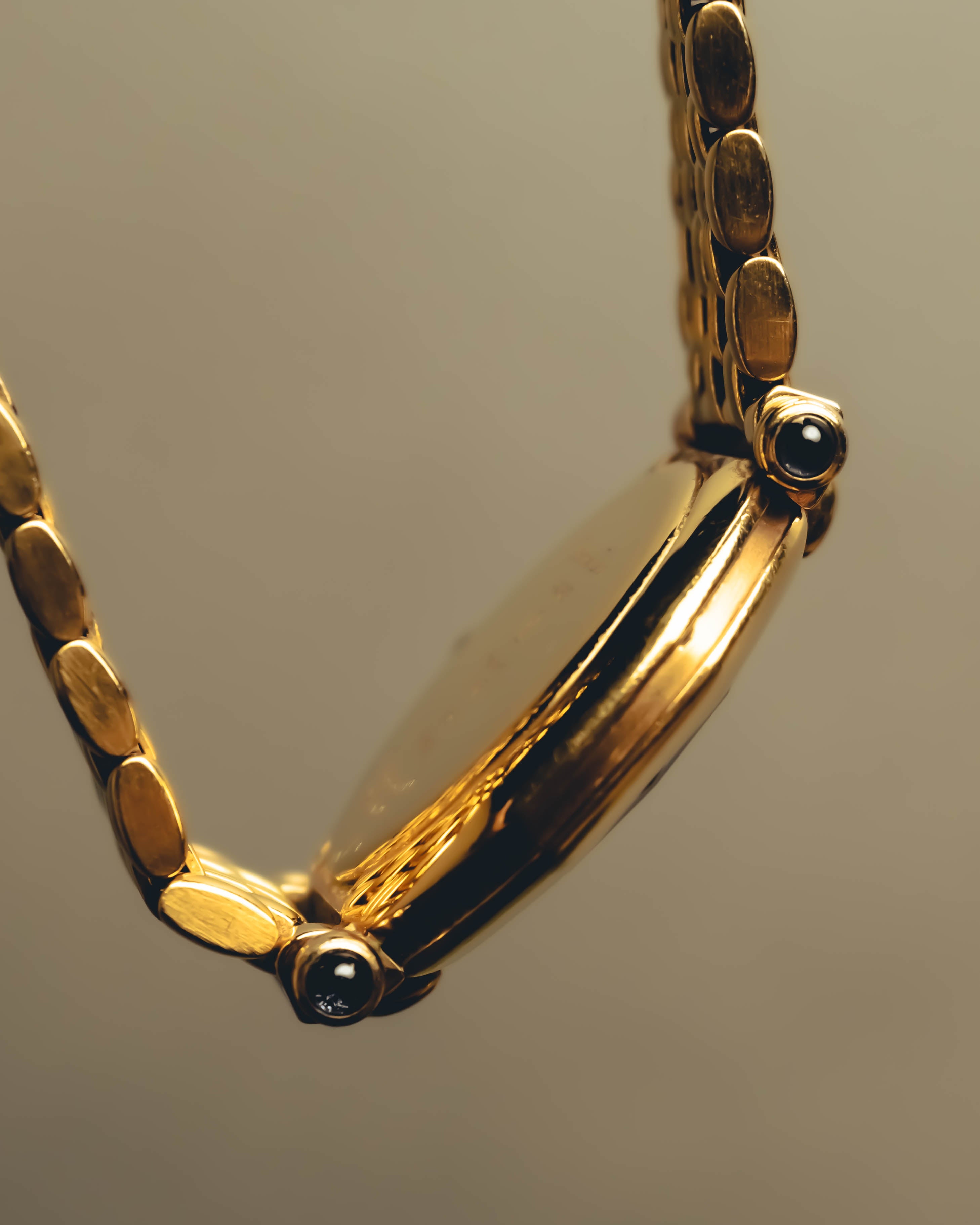 "Christian Dior" 80's-90's Gold plated wristwatch