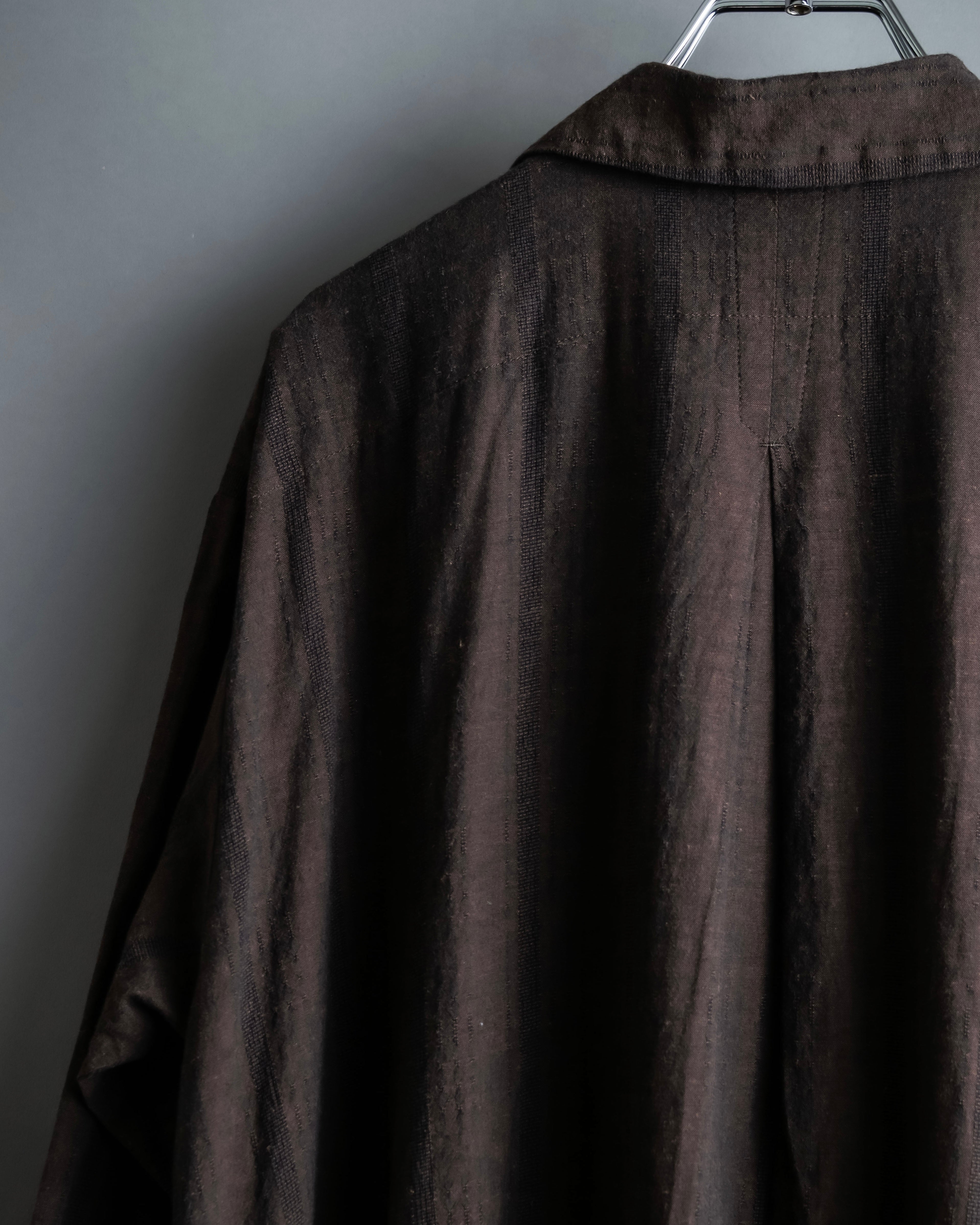 "pas de calais" compact collar long dress