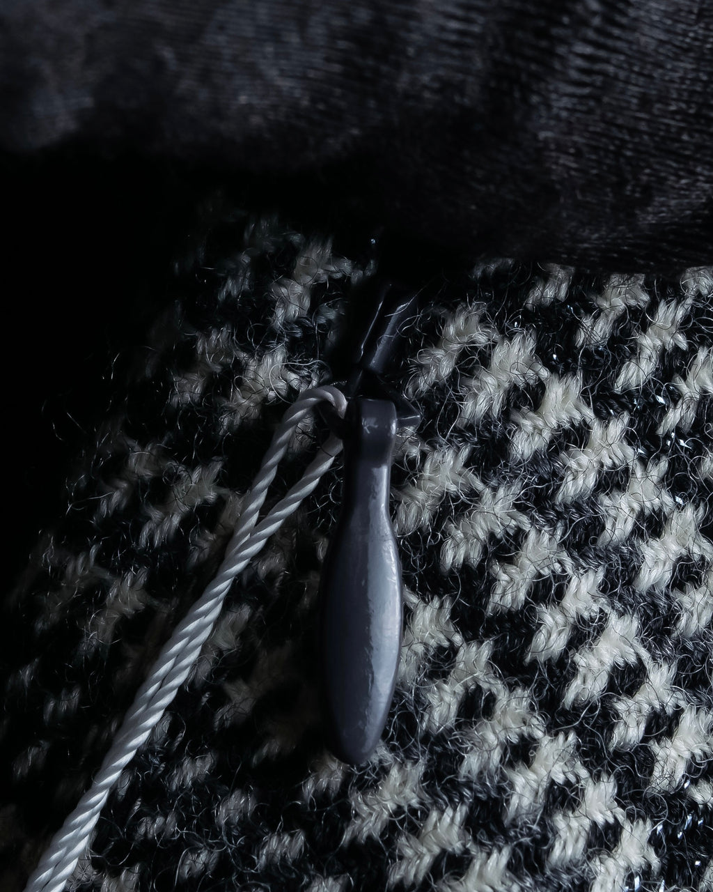 "MACKINTOSH" Glen check pattern straight line dress