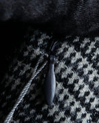 "MACKINTOSH" Glen check pattern straight line dress