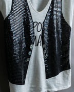 "Emporio Armani" Trompe l'oeil design T-shirt