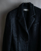 "DOLCE & GABBANA" Lightly brushed shaped tailored jacket