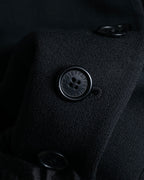 "GIANFRANCO FERRE" Multiple button sequences shaped long coat