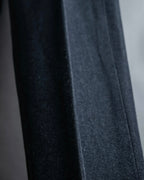 "PRADA" Wool cotton mix navy blue slacks