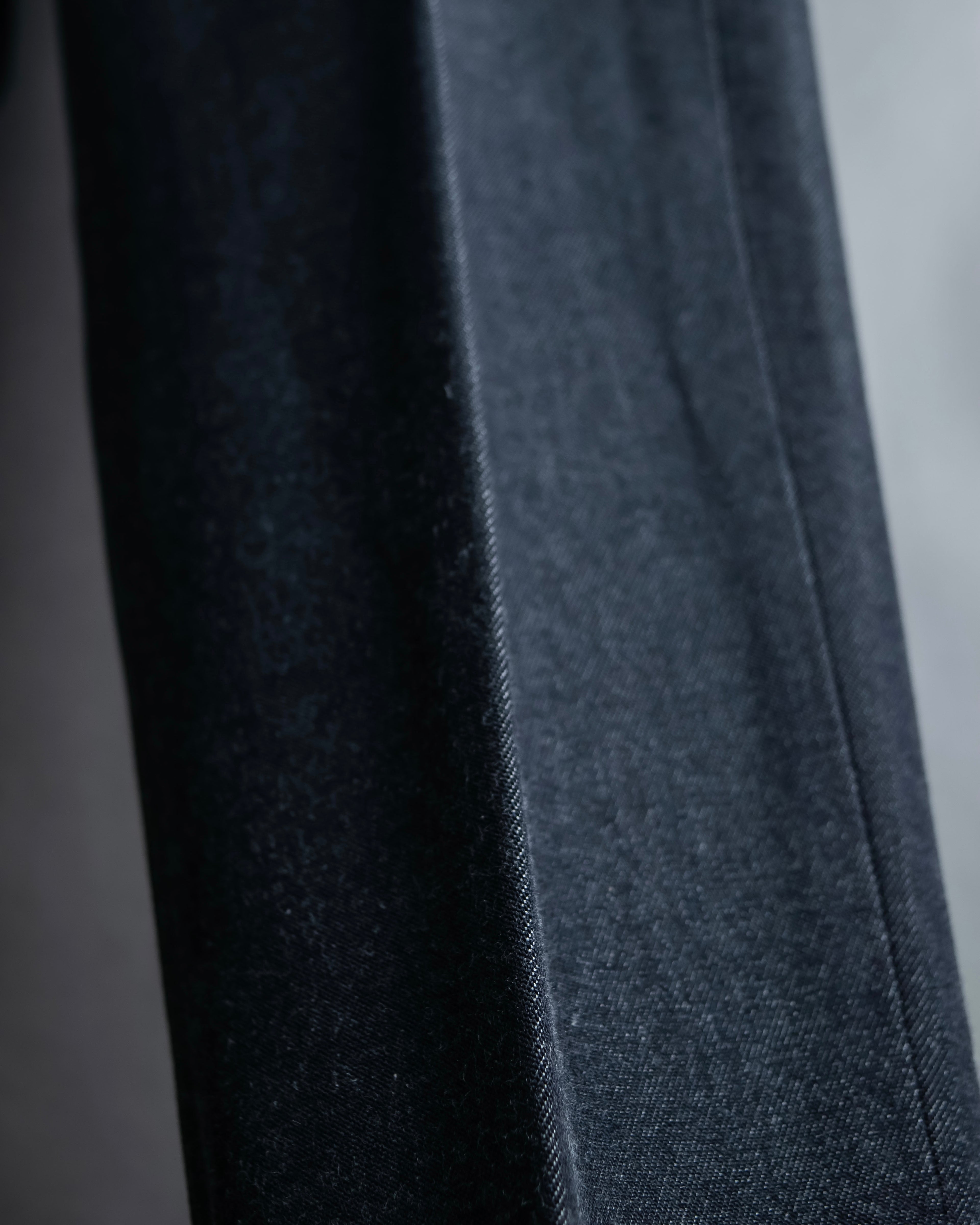 "PRADA" Wool cotton mix navy blue slacks