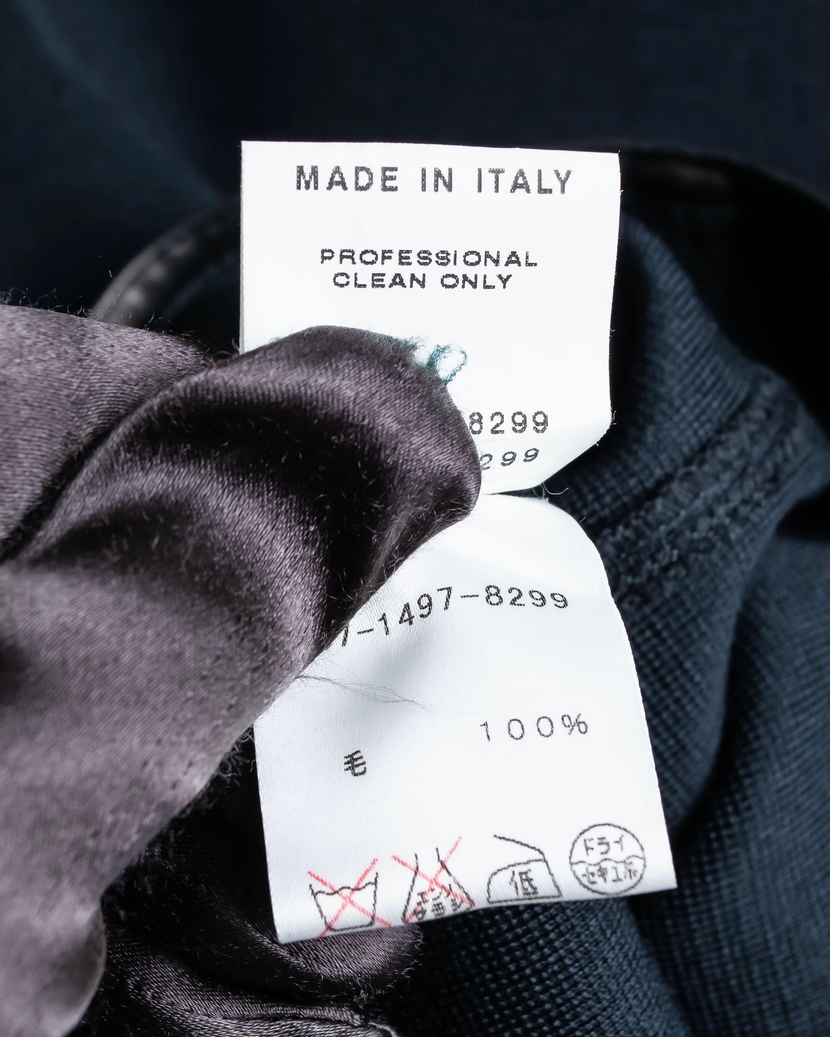 "GUCCI" Leather piping design box sleeve T-shirt