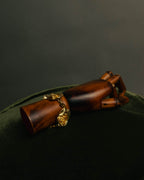 “KENZO” 90’s-00’s sculptural rose motif bracelet