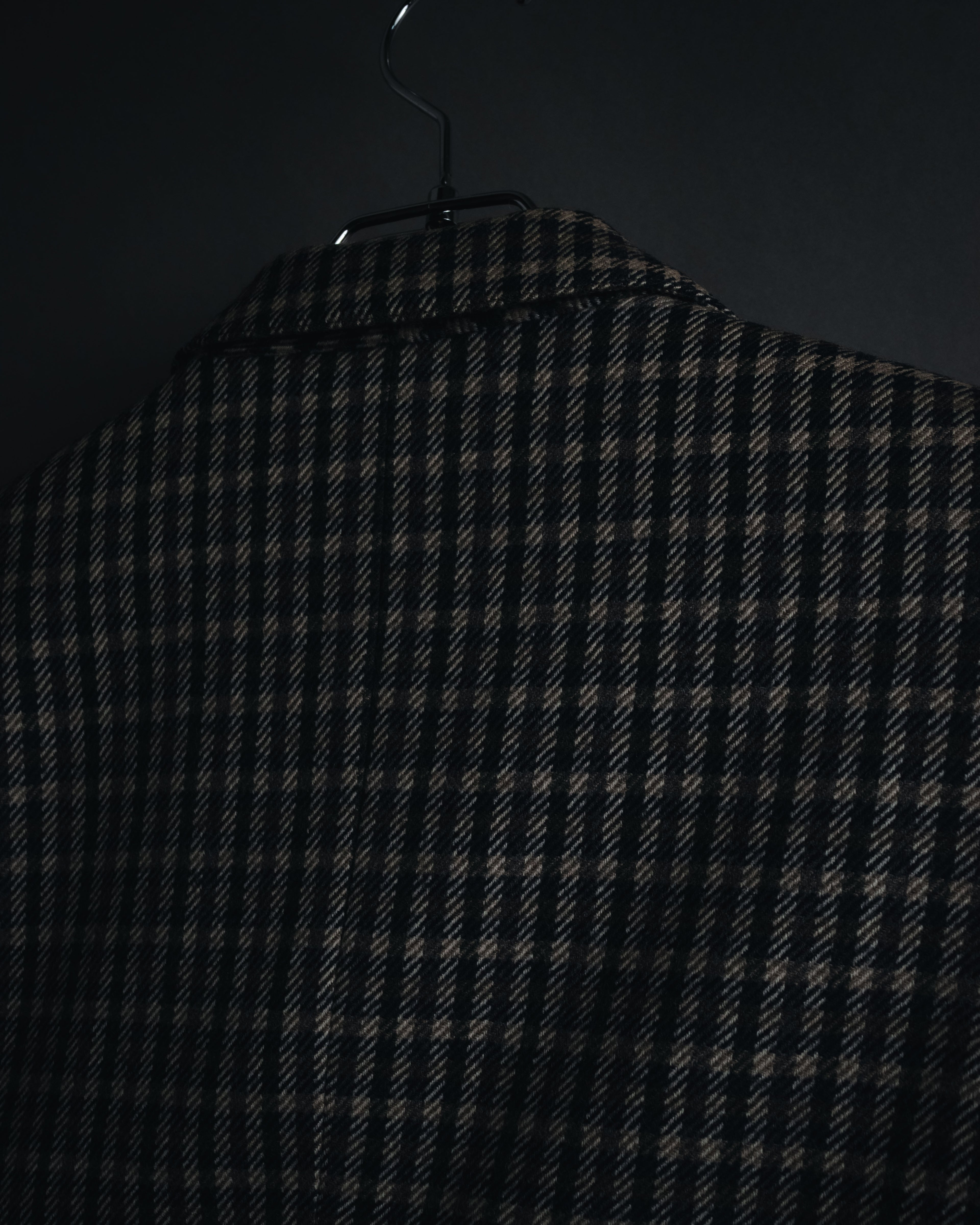 "Christian Dior SPORTS" 80’s-90’s british check tweed jacket