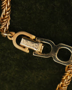 –SPECIAL– “Christian Dior” 80’s-90’s rope knot pearl drop necklace