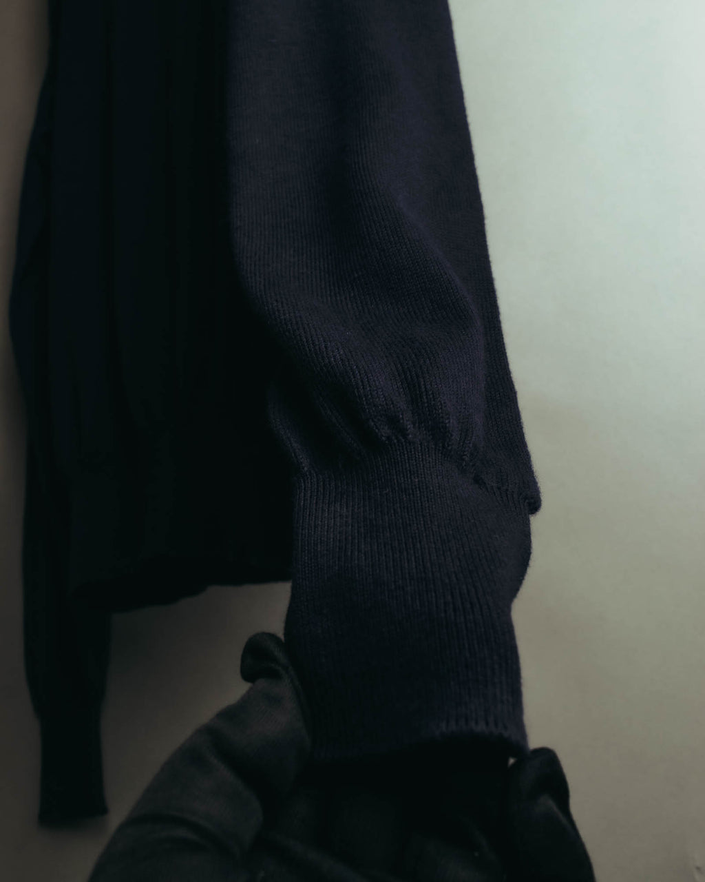 "Loro Piana" 00's-10's Refined cotton half-zip sweater