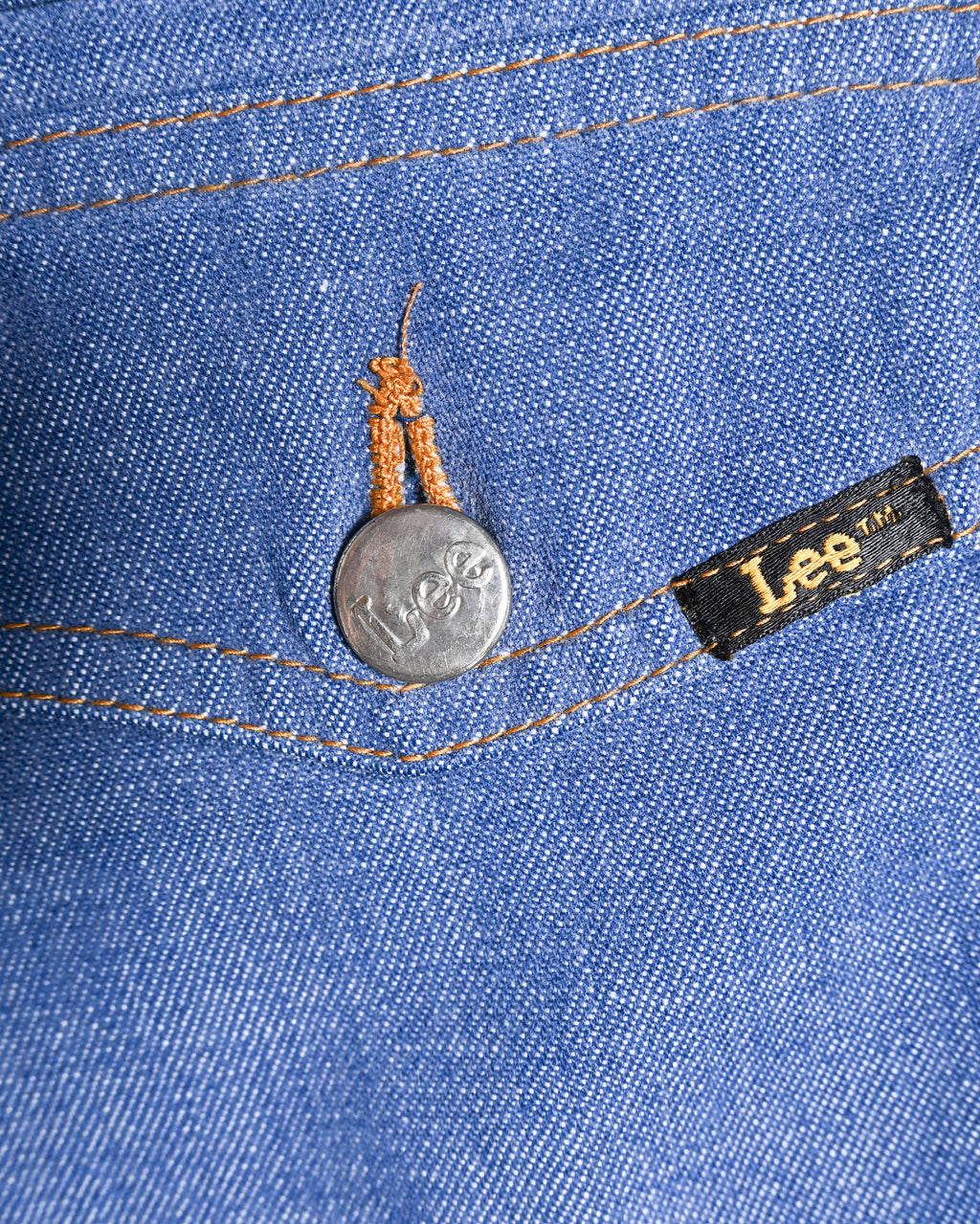 Lee/ Multi Pocket Designed Flare Silhouette Denim Blue
