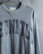 "sacai" 14AW Anam glam arch logo sweatshirt