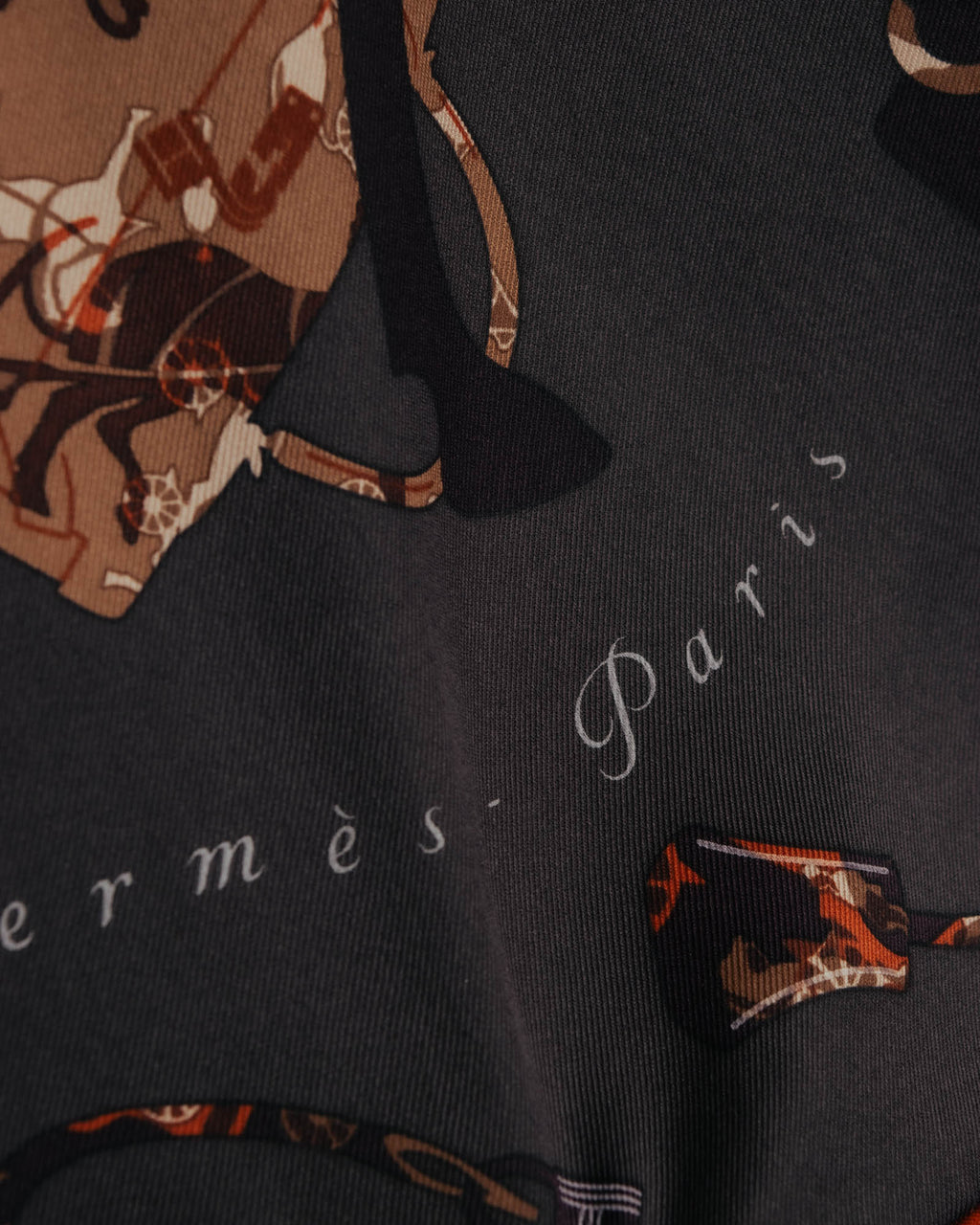 “Hermès” 2007 Kelly en calèche silk scarf