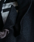 "Karl Lagerfeld"
Double breasted layered lapel oversized chester coat