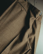 "ARMANI COLLEZIONI" 00's Cashmere blend glen check two piece suit