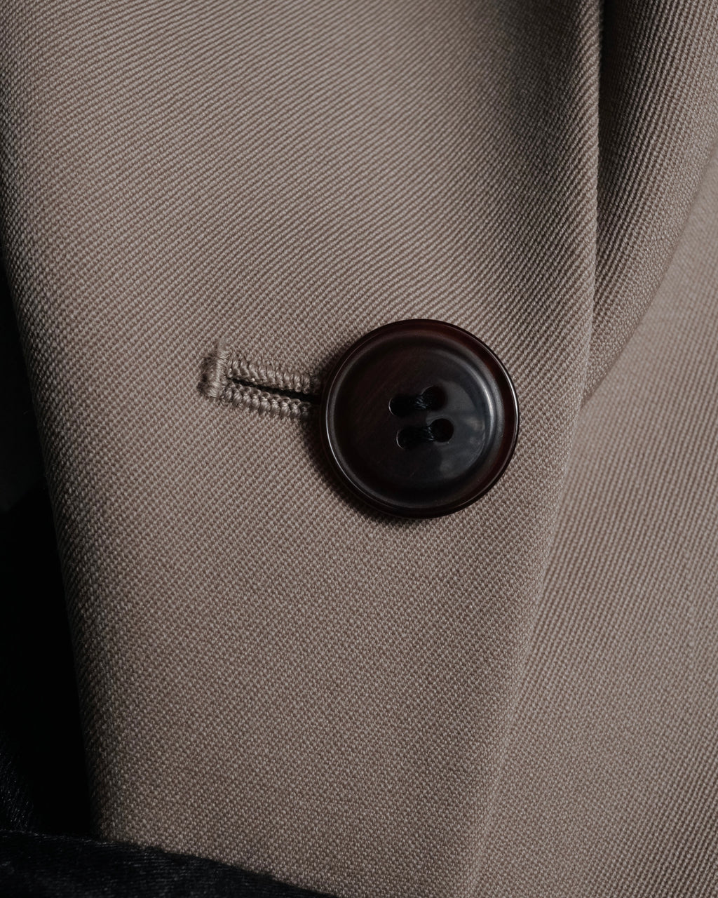 –SPECIAL– “Jean Paul GAULTIER FEMME” 90’s-00’s sculptural scarf collar tailored jacket