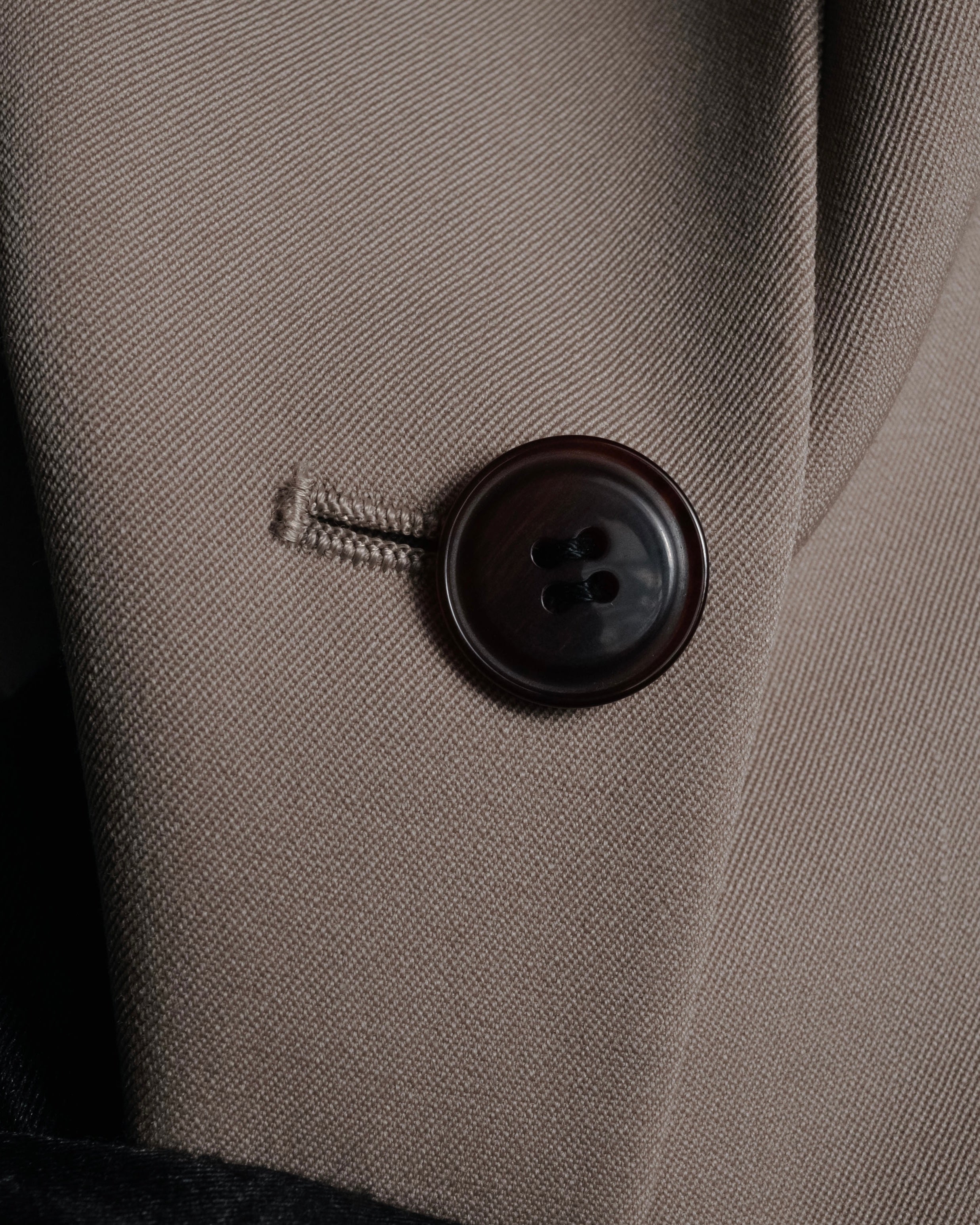 –SPECIAL– “Jean Paul GAULTIER FEMME” 90’s-00’s sculptural scarf collar tailored jacket