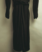 -SPECIAL- “HERMÈS” 00’s Jean Paul Gaultier era belted four-zip long cardigan
