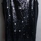 "LANVIN" Different sequin designs sleeveless pullover