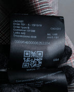 "Calvin Klein" Glen check oversized double breasted jacket