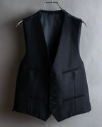 "BURBERRYS" Mohair mix classical tailored three-piece suit