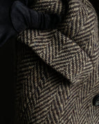 Vintage irish tweed long coat