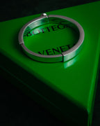 “BOTTEGA VENETA” 2019-2024 Sculptural hinged bangle