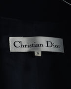 "Christian Dior" 90’s Stand-up collar shaped jacket